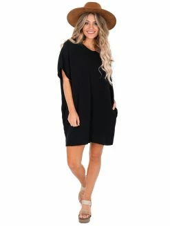 Apparel Found Love Dolman Sleeve Dress