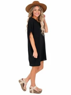 Apparel Found Love Dolman Sleeve Dress