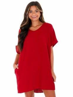 Apparel Found Love Dolman Sleeve Dress