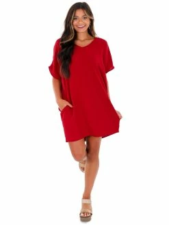 Apparel Found Love Dolman Sleeve Dress