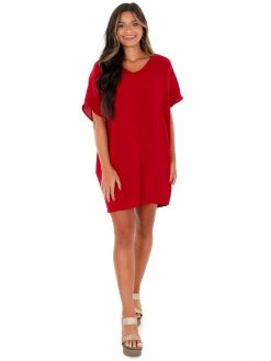 Apparel Found Love Dolman Sleeve Dress