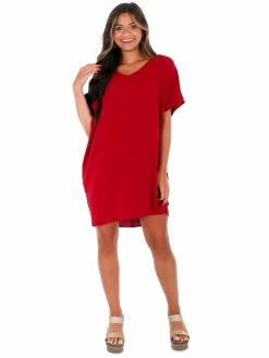 Apparel Found Love Dolman Sleeve Dress
