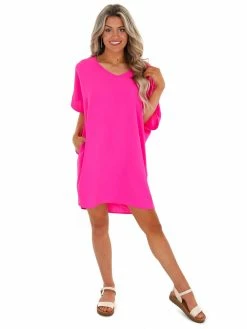 Apparel Found Love Dolman Sleeve Dress