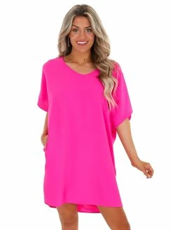 Apparel Found Love Dolman Sleeve Dress