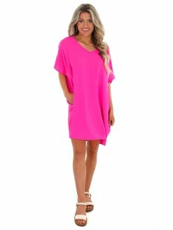 Apparel Found Love Dolman Sleeve Dress