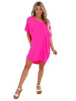 Apparel Found Love Dolman Sleeve Dress