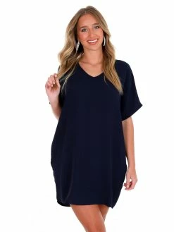 Apparel Found Love Dolman Sleeve Dress