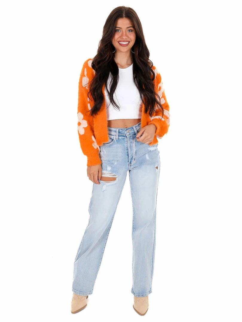 Top 10 🤩 Crescent Apparel Score One More Fuzzy Daisy Cardigan 💯 4 Crescent Apparel Score One More Fuzzy Daisy Cardigan