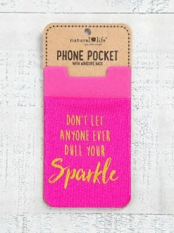 Accessories Dull Your Sparkle Phone Pocket