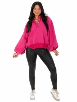 Papermoon Need To Make It Snap Button Pullover Tops