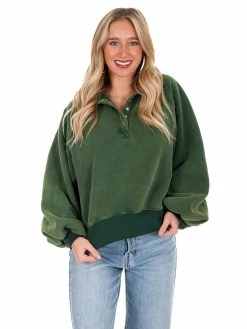 Papermoon Need To Make It Snap Button Pullover Tops