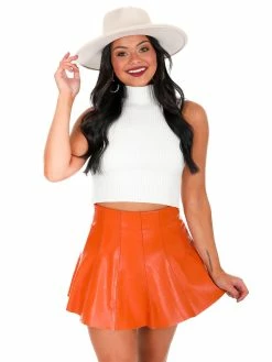 Papermoon Dream Girl Mock Neck Sweater