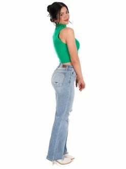 Papermoon Dream Girl Mock Neck Sweater