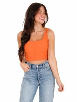 Papermoon Crash Into You Knit Crop Top