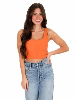 Papermoon Crash Into You Knit Crop Top