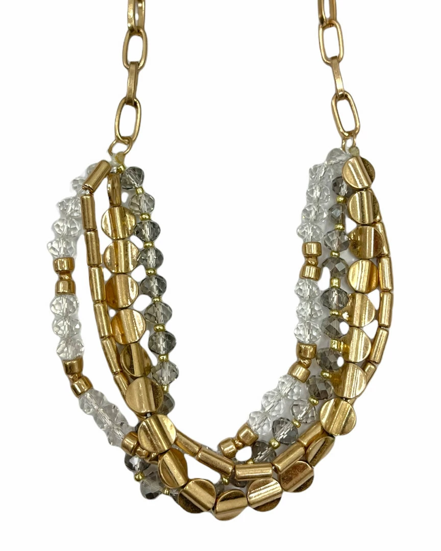 Deals ๐ Jewelry Here To Stay Multi Layer Chainlink Necklace Necklaces ๐ 1 Jewelry Here To Stay Multi Layer Chainlink Necklace Necklaces