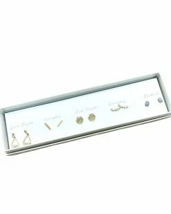 Jewelry Gift It Grey Box Earring Set Earrings