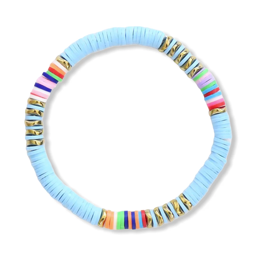 Deals ๐ Jewelry Heishi Beaded Stretch Bracelets โญ 2 Jewelry Heishi Beaded Stretch Bracelets