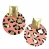 Jewelry Seeing Spots Pink Leopard Earrings