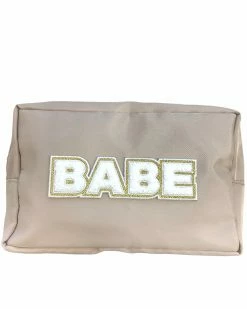 I Dream In Gold BABE Nylon Coffee Travel Bag