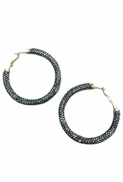 Jewelry Glitzy Gal Hoop Earring