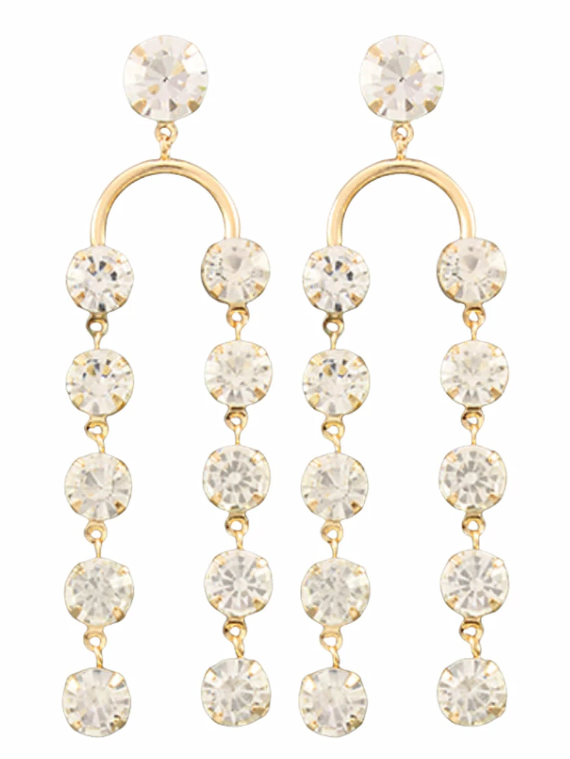 Cheap ๐ Jewelry Clear Stone Drop Earrings ๐คฉ 1 Jewelry Clear Stone Drop Earrings