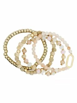 Jewelry Multi Beaded Stack Bracelet Set