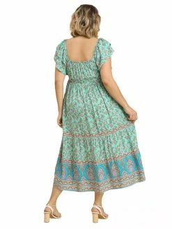 Apparel-Curvy Girl Curvy Everything I Need Print Maxi Dress