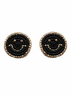 Jewelry Small Smiley Face Seed Bead Earrings