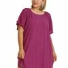 Apparel-Curvy Girl Curvy Love You More Linen Dress