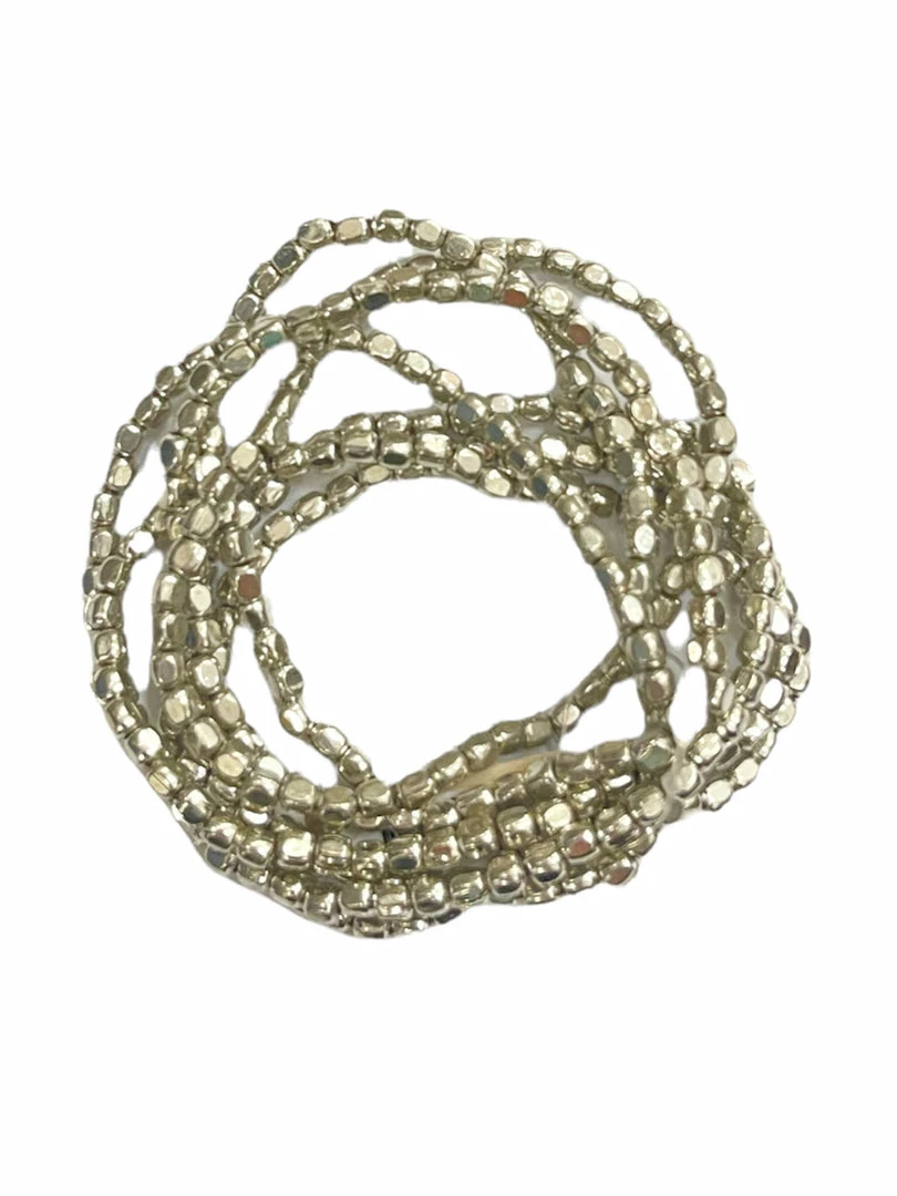 Budget 🛒 Jewelry 7 Row Stretch Metal Bracelets ⭐ 2 Jewelry 7 Row Stretch Metal Bracelets