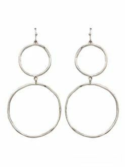 Jewelry Double Circle Earrings