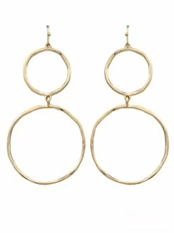 Jewelry Double Circle Earrings