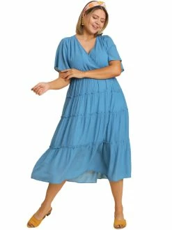 Apparel-Curvy Girl Curvy Feels Like Paradise Maxi Dress