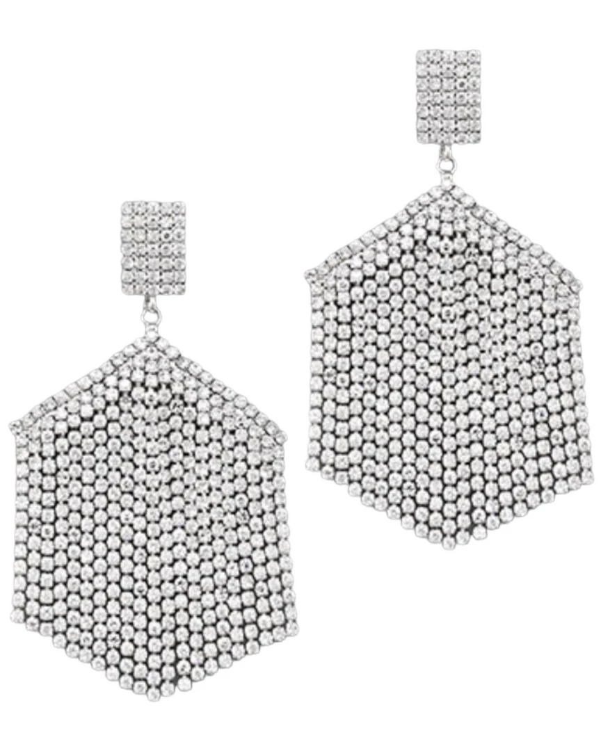 Best reviews of 🎁 Golden Stella Hexagon Crystal Fringe Earrings ⭐ 2 Golden Stella Hexagon Crystal Fringe Earrings