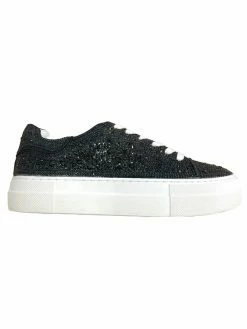 Matisse Julia Black Rhinestone Sneakers