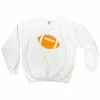 Josie's Boutique Chenille Patch Football Time Pullover Apparel