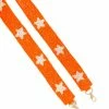 Treasure Jewels Accessories Orange And White Beaded Star Strap