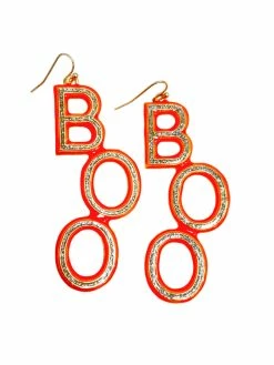 Treasure Import Boo Glitter Earrings