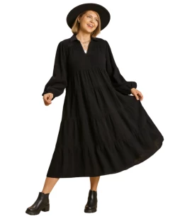 Apparel-Curvy Girl Curvy Passing Through Maxi Dress