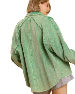 Apparel-Curvy Girl Curvy That Way Corduroy Shacket