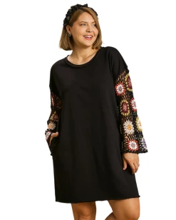 Apparel-Curvy Girl Curvy Break My Heart Crochet Dress