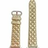 A.N Enterprises Quilted Stud Gold Smart Watch Band