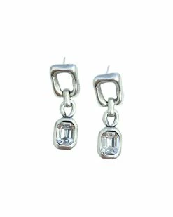 Avance Alpha Signature Silver Earrings