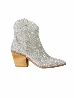 MiiM Angel Rhinestone Western Booties