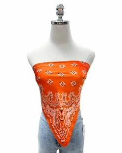 Josie's Boutique Orange Bandana