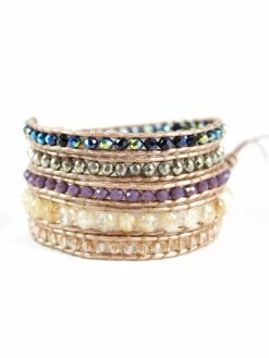 Jewelry Pluto Leather Wrap Bracelet Bracelets