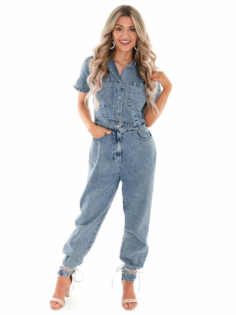 Budget π€© Entro Sale Run With Me Denim Jumpsuit π― 3 Entro Sale Run With Me Denim Jumpsuit