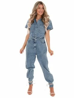 Budget π€© Entro Sale Run With Me Denim Jumpsuit π― 12 Entro Sale Run With Me Denim Jumpsuit