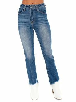 Apparel-Curvy Girl Curvy No Satisfaction Medium Ankle Flare